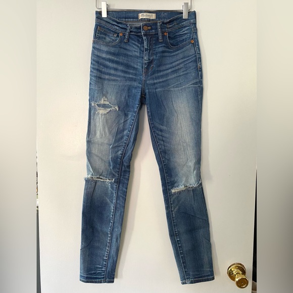Madewell High Rise Skinny Size 27 - Picture 1 of 6